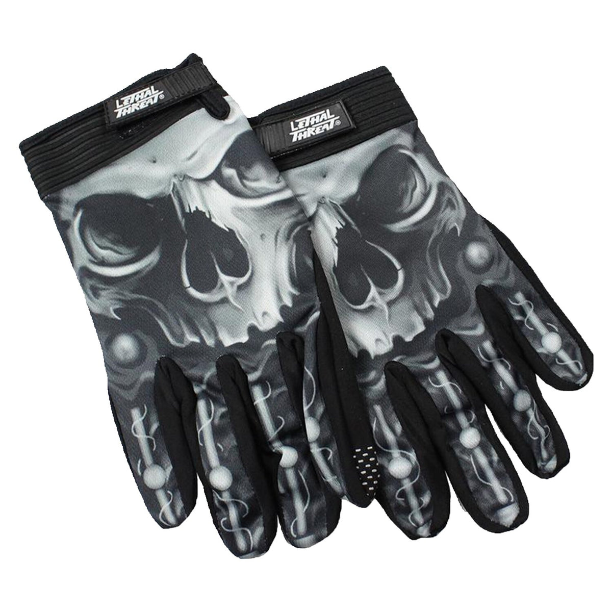 LT Biomechanical Skull gloves black