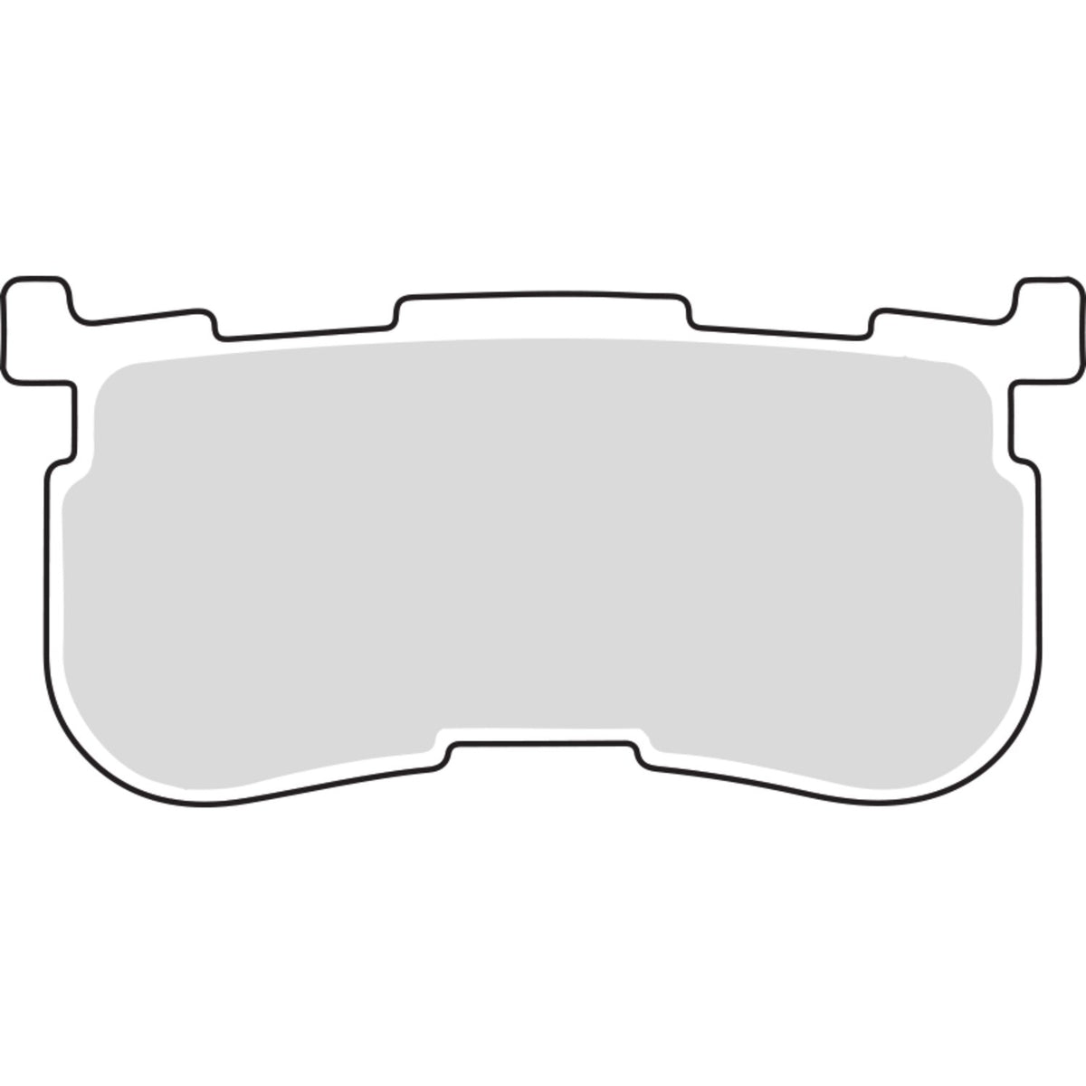 EBC, Double-H sintered brake pads. Rear