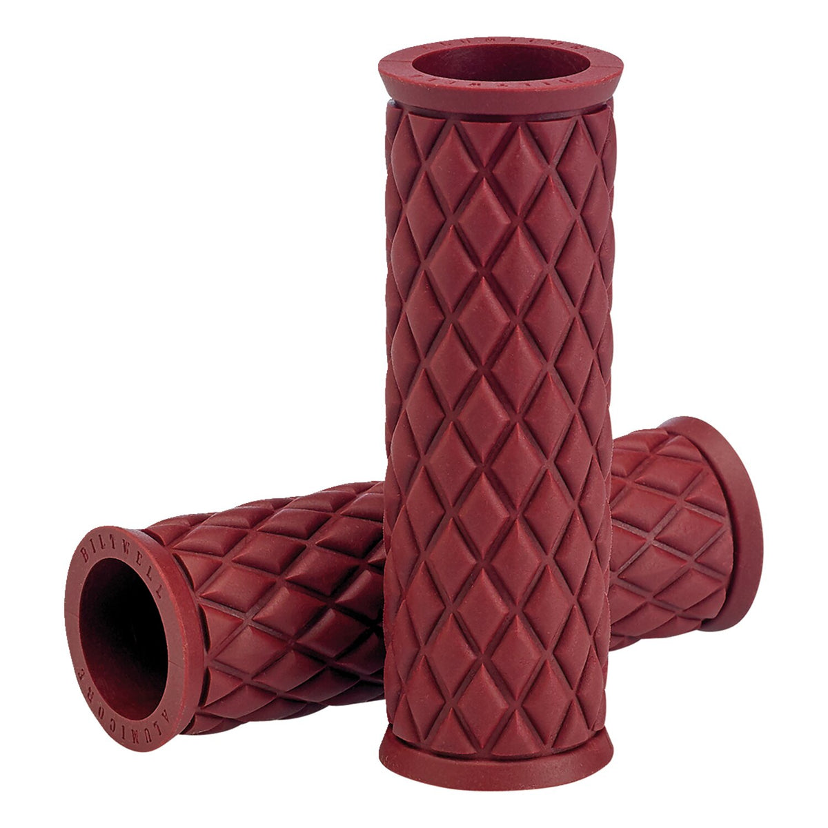 Biltwell Alumicore replacement grip sleeves oxblood