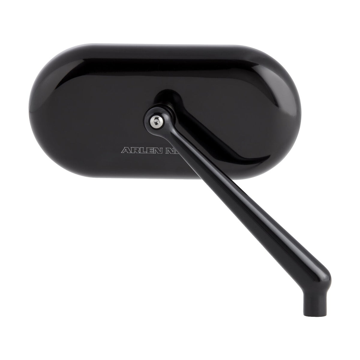 Arlen Ness, Oval forged mirror. Right, black