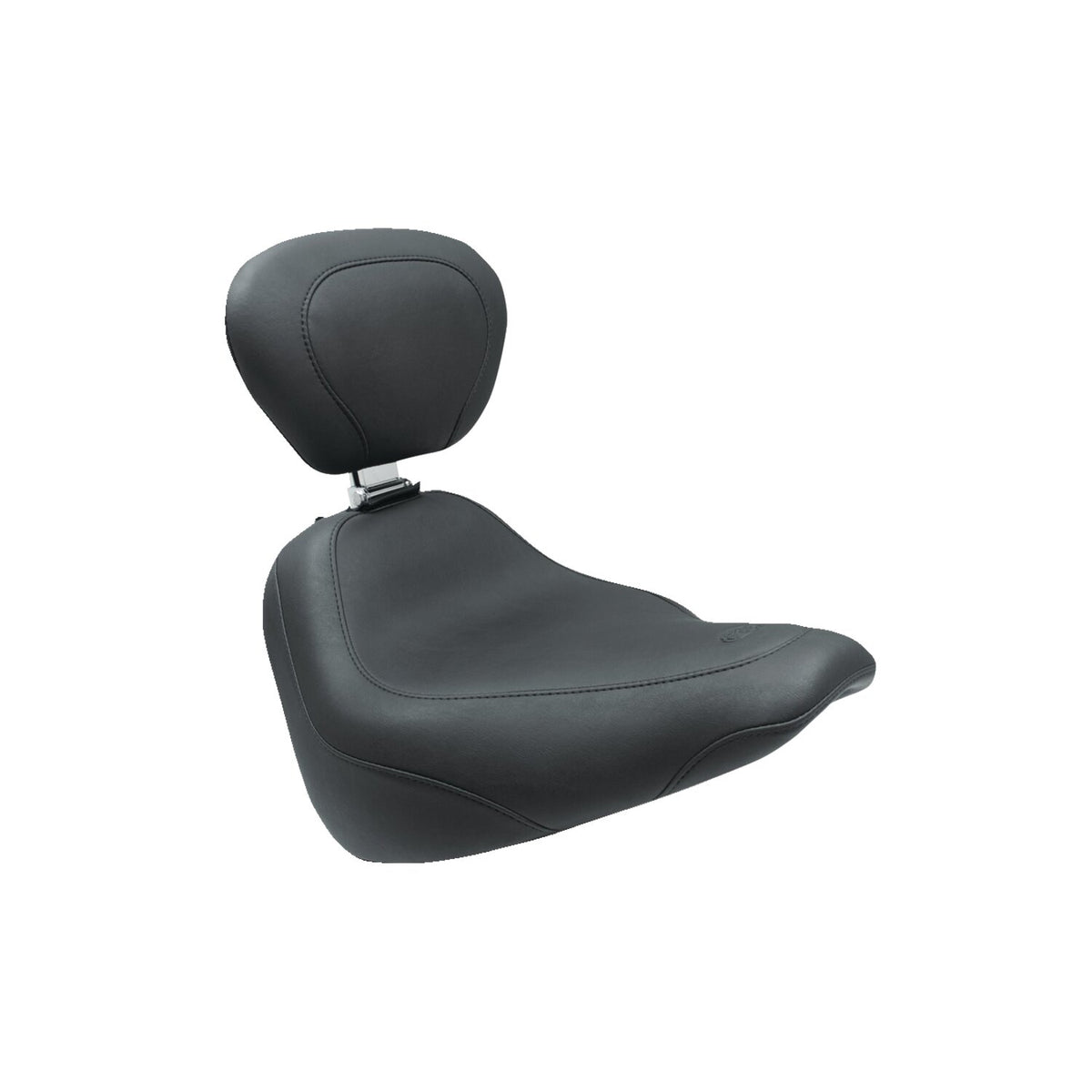 Mustang, Wide Tripper solo seat w/rider backrest