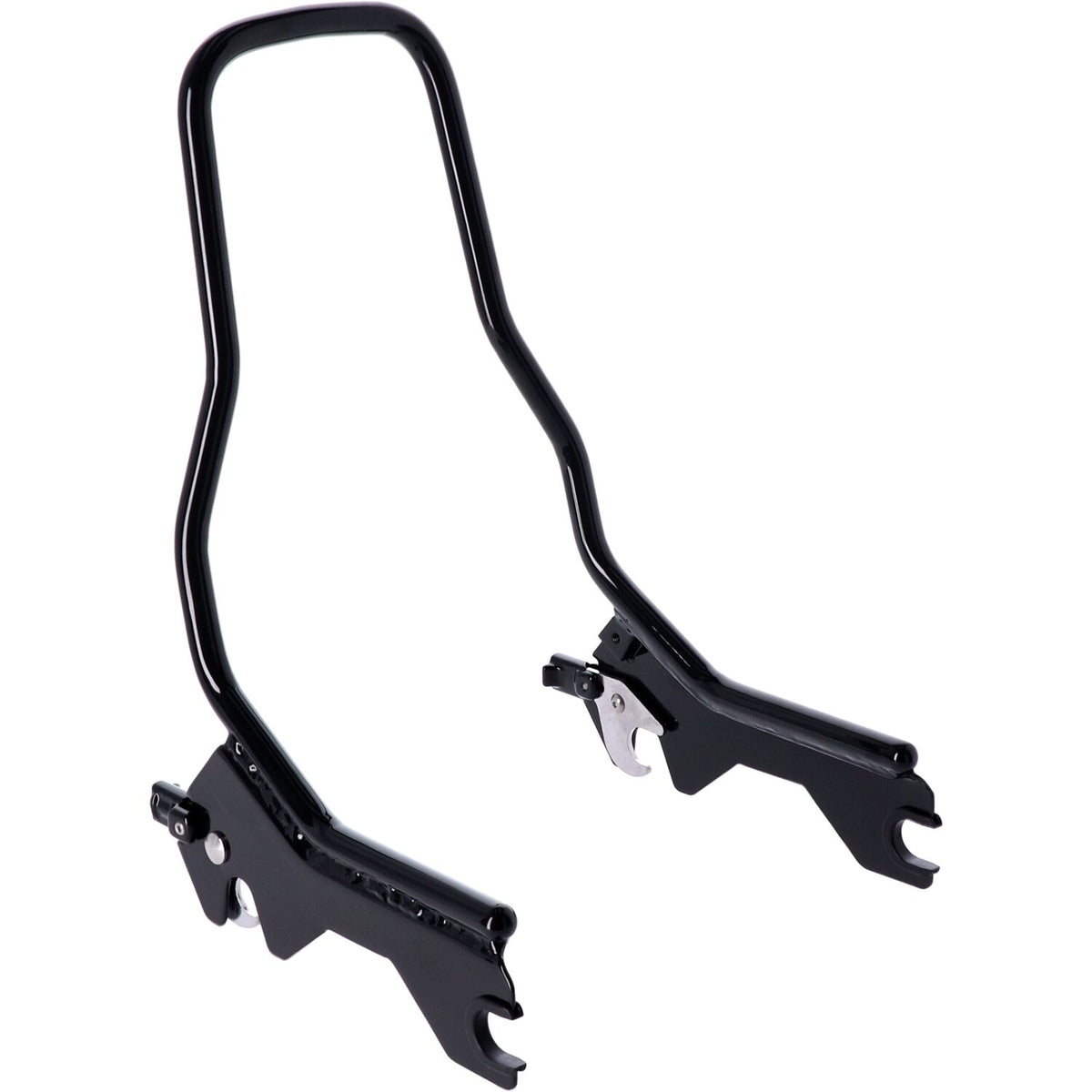 Sissy bar kit 12" upright. Gloss black