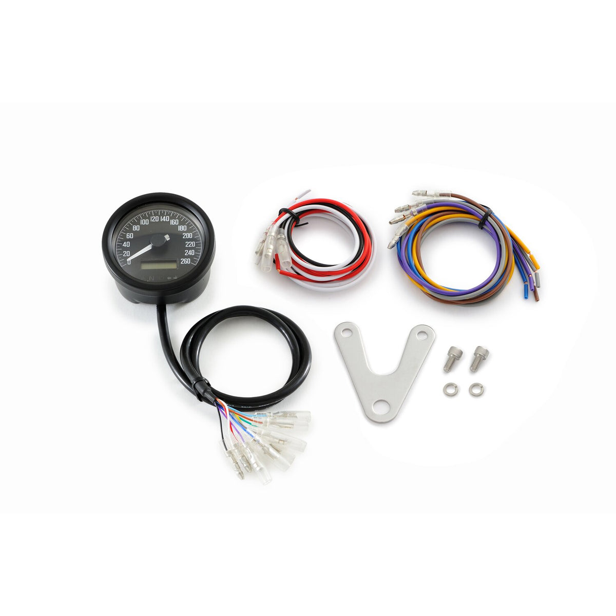 Daytona, Velona 60mm speedometer black 260kmh