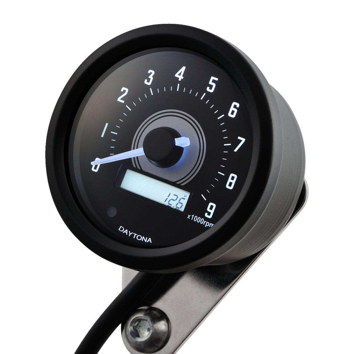 Daytona, Velona 60mm tachometer black 9000 rpm
