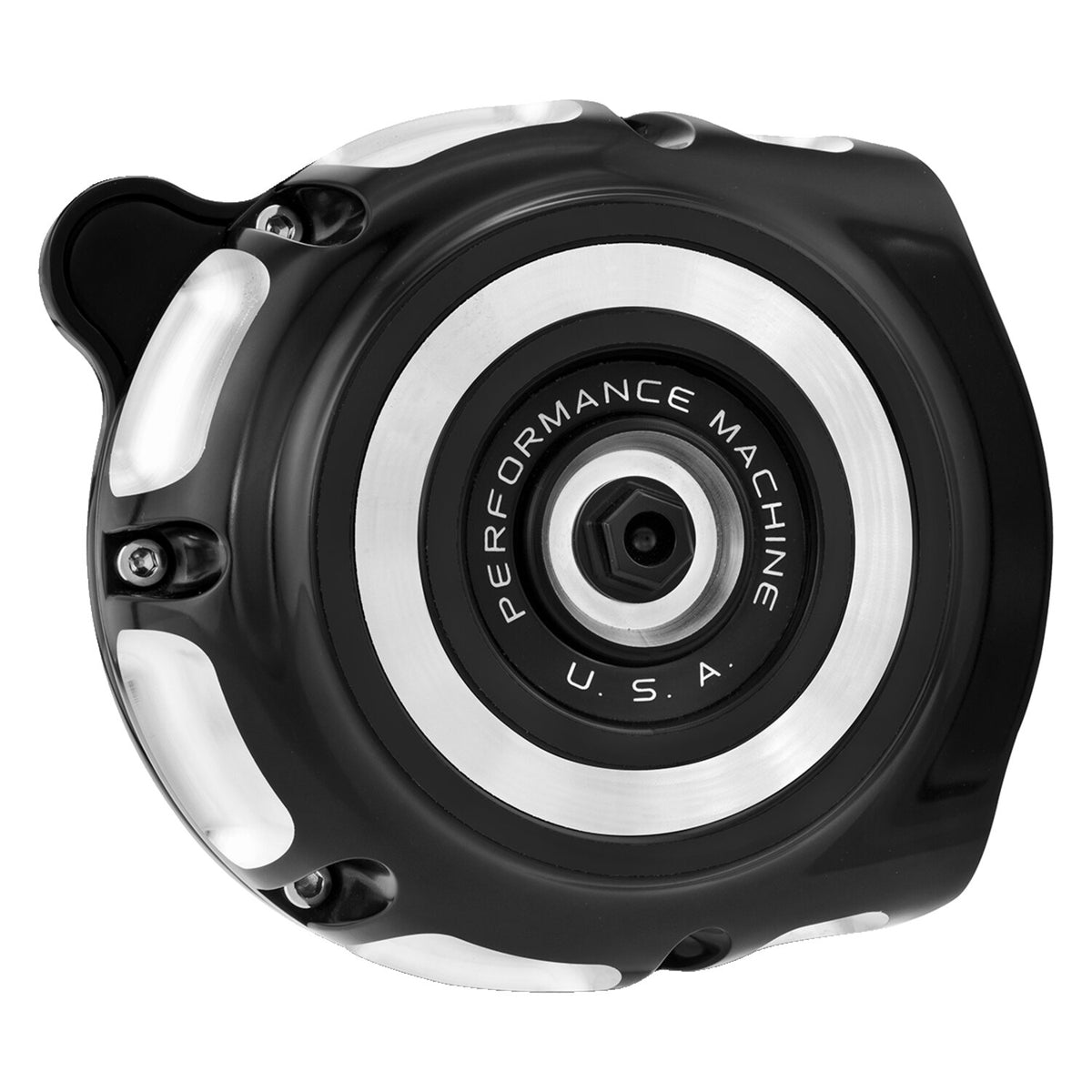 PM, 'Vintage' air cleaner kit. Black CC
