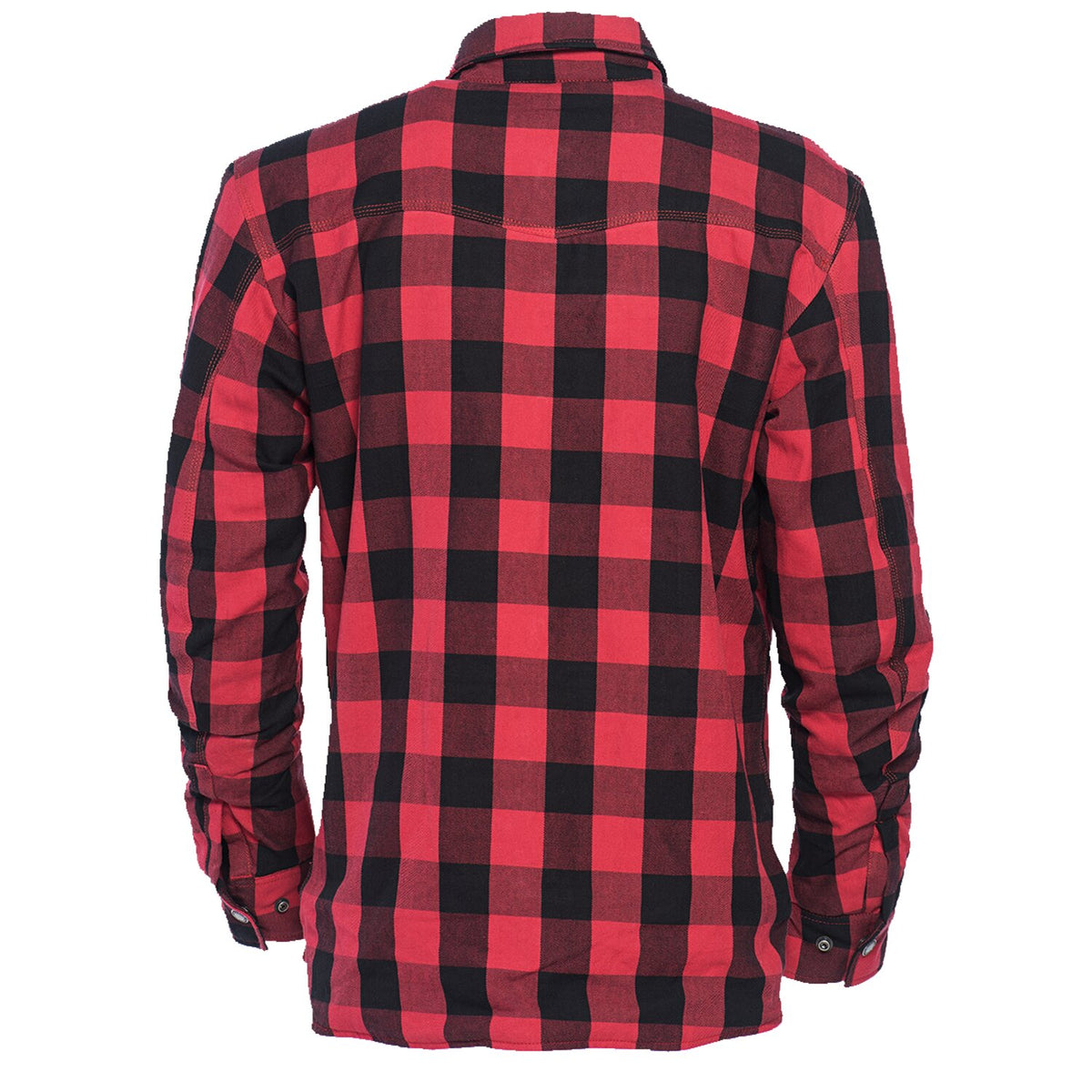 WCC Dominator riding flannel shirt red/black CE appr.