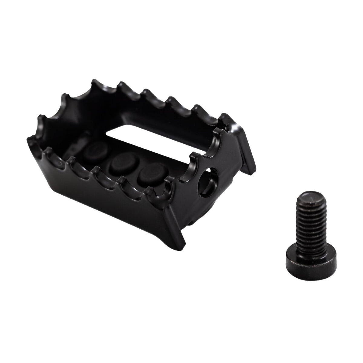 Burly, MX style shift peg. Black