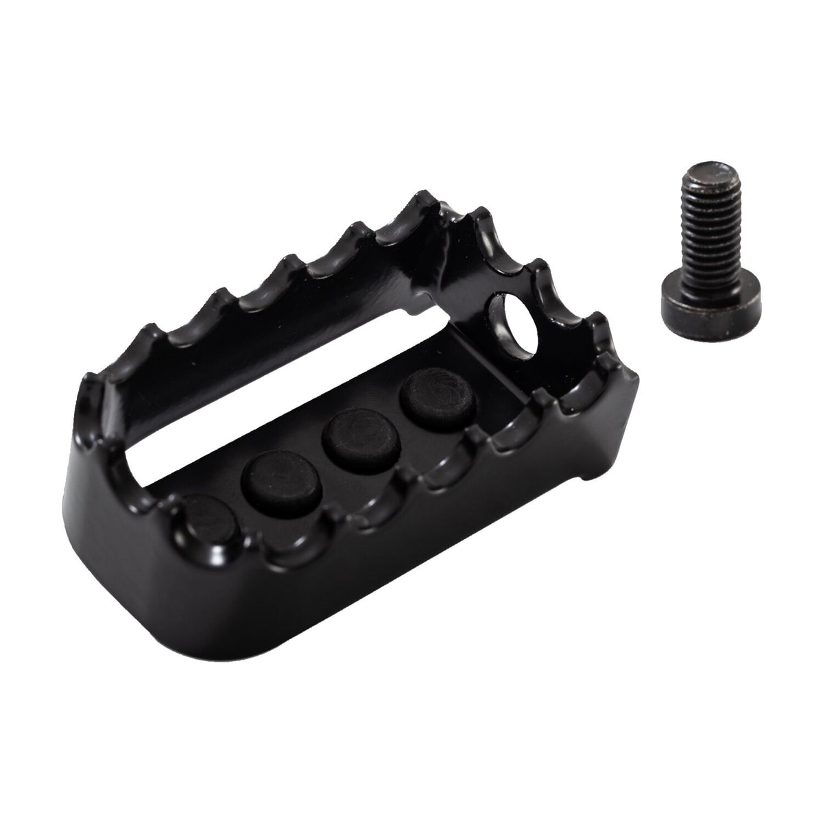 Burly, MX style shift peg. Black