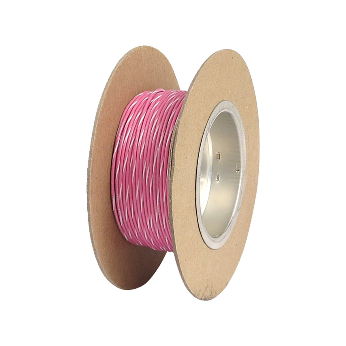 NAMZ, wire on spool. 18 gauge, 100ft. Pink/White