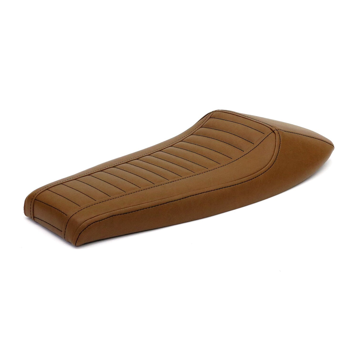 C-Racer, Flat Racer SCR4FC seat fully covered. Dark brown