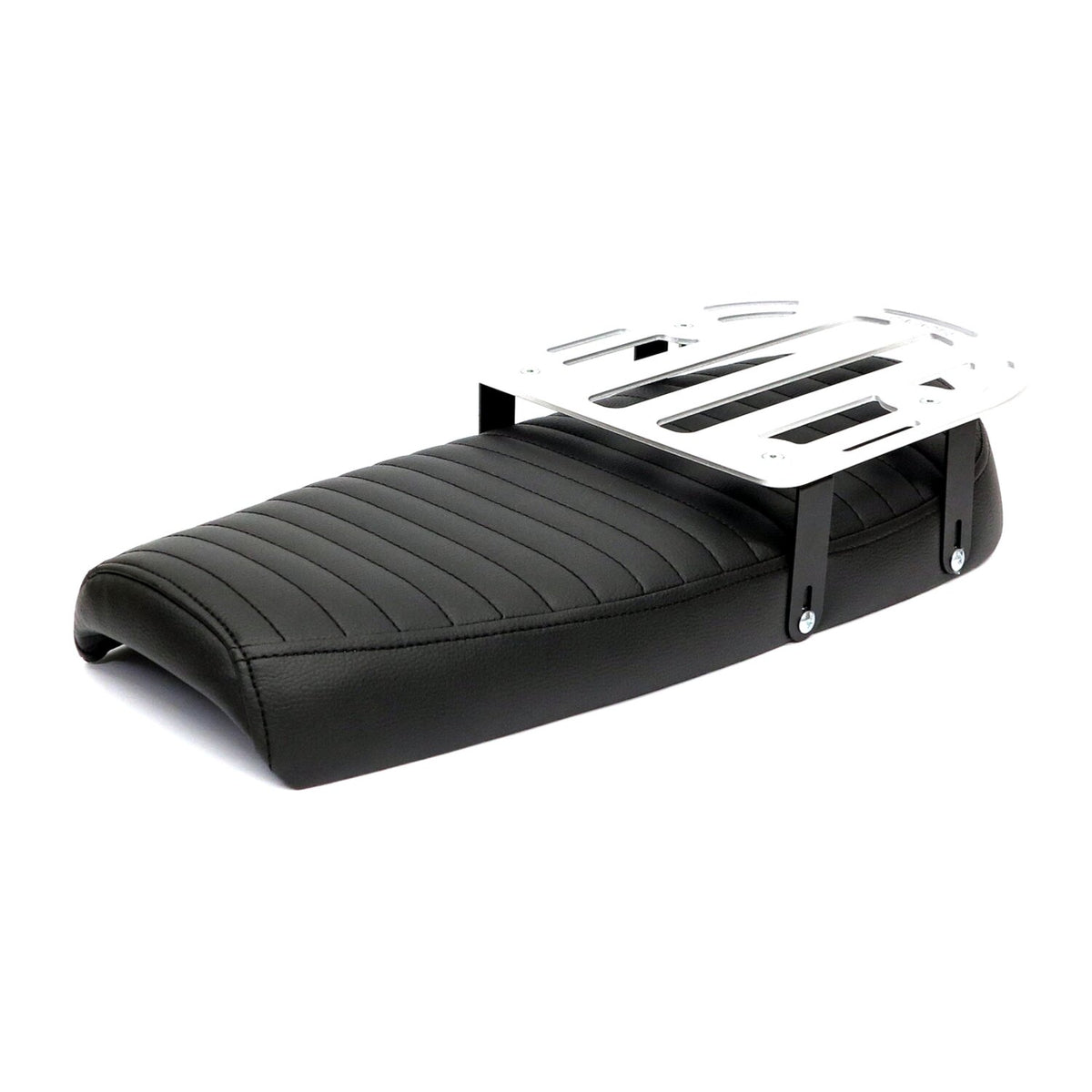 C-Racer, Fat Scramsadle scrambler seat. With rack. Black