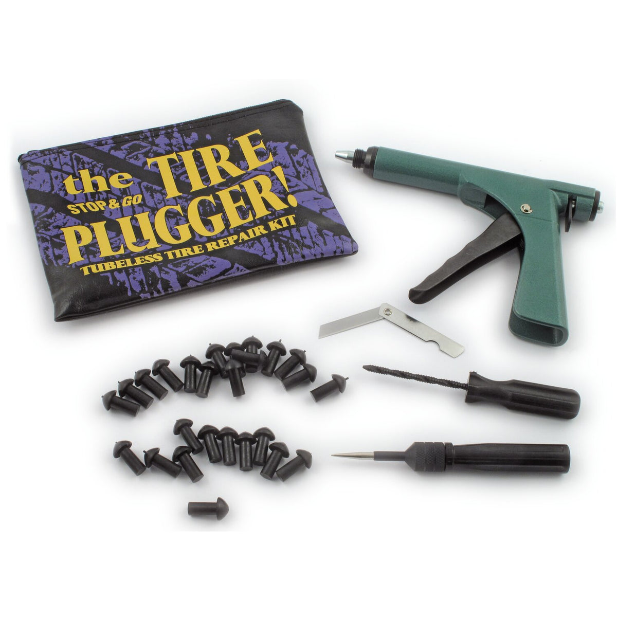 Stop & Go, tire plugger repair kit, standard