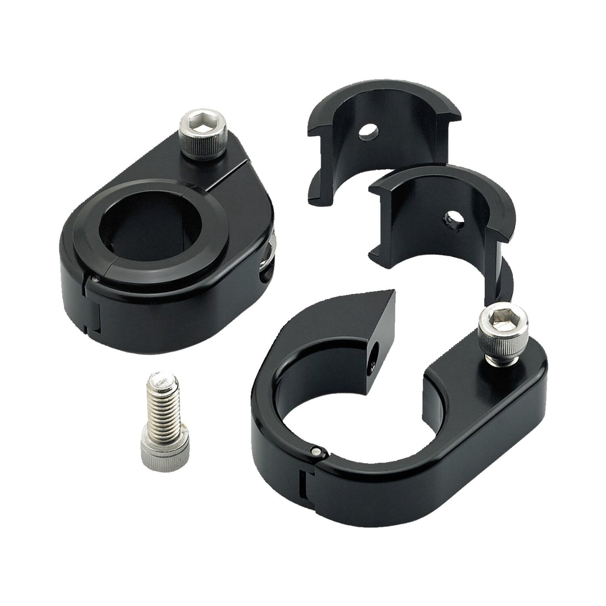 Biltwell, straight o/s speed clamps black