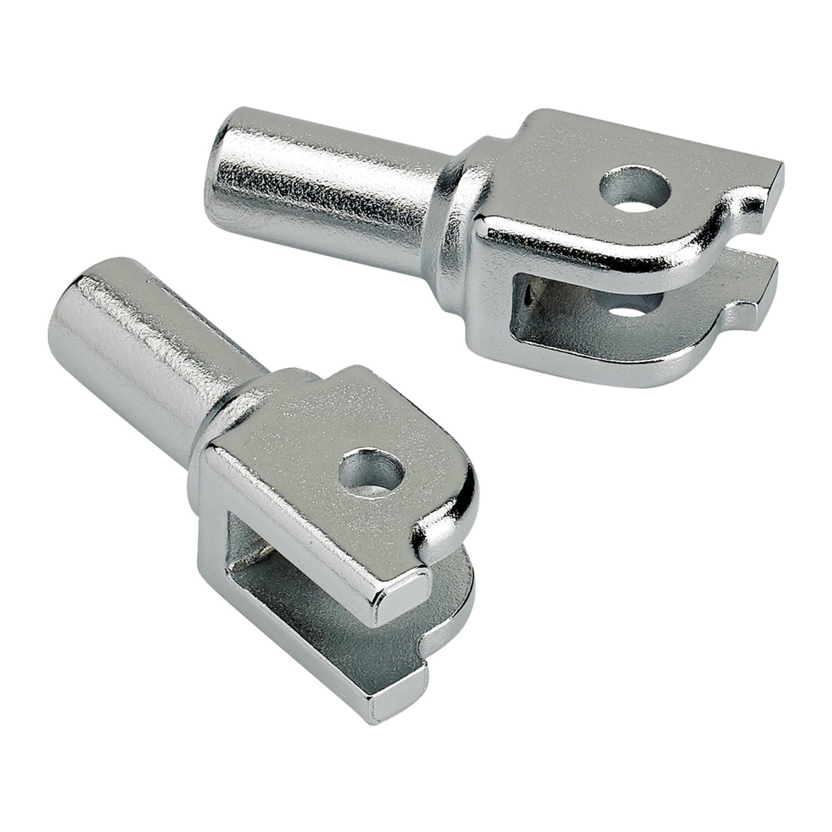 Biltwell, foot peg clevis rider. Chrome