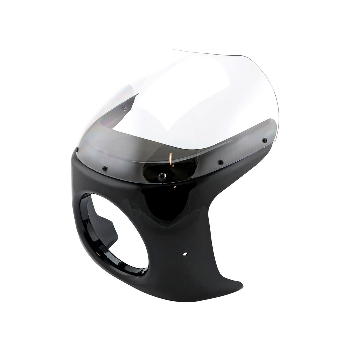 Mid-size headlamp fairing for side-mount 7" headlamps