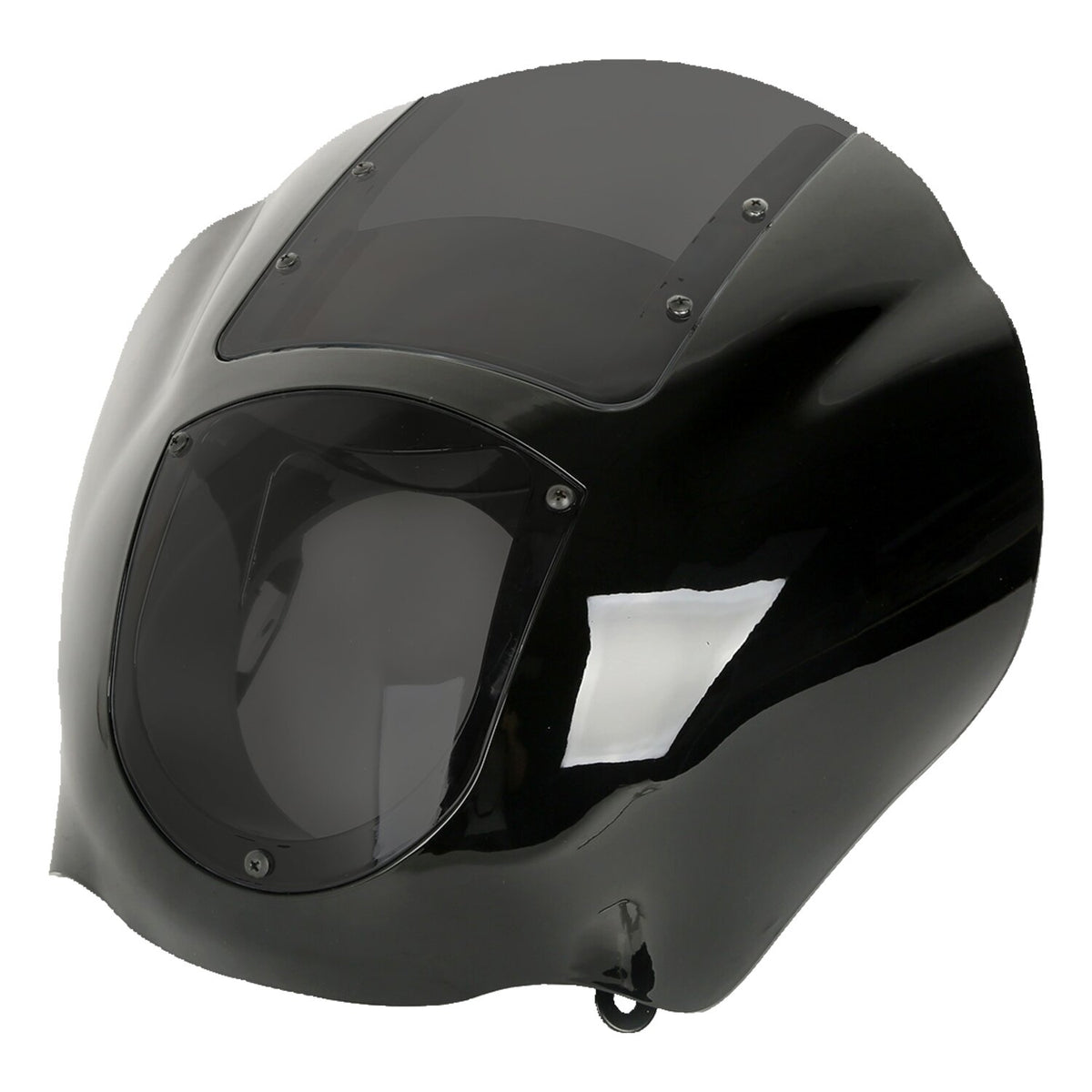 Quarter fairing kit, with dark tinted windshield