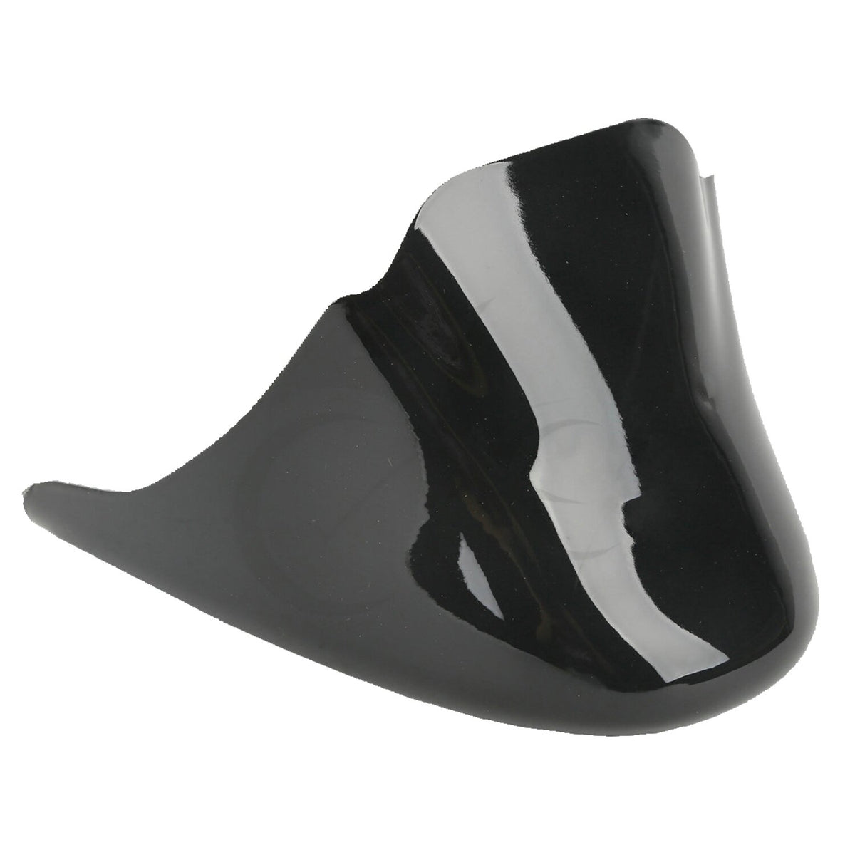 Sportster chin spoiler. Black painted finish