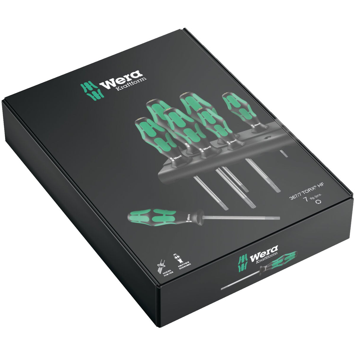 Wera screwdriver set 7 pcs. Kraftform 300 plus Torx®
