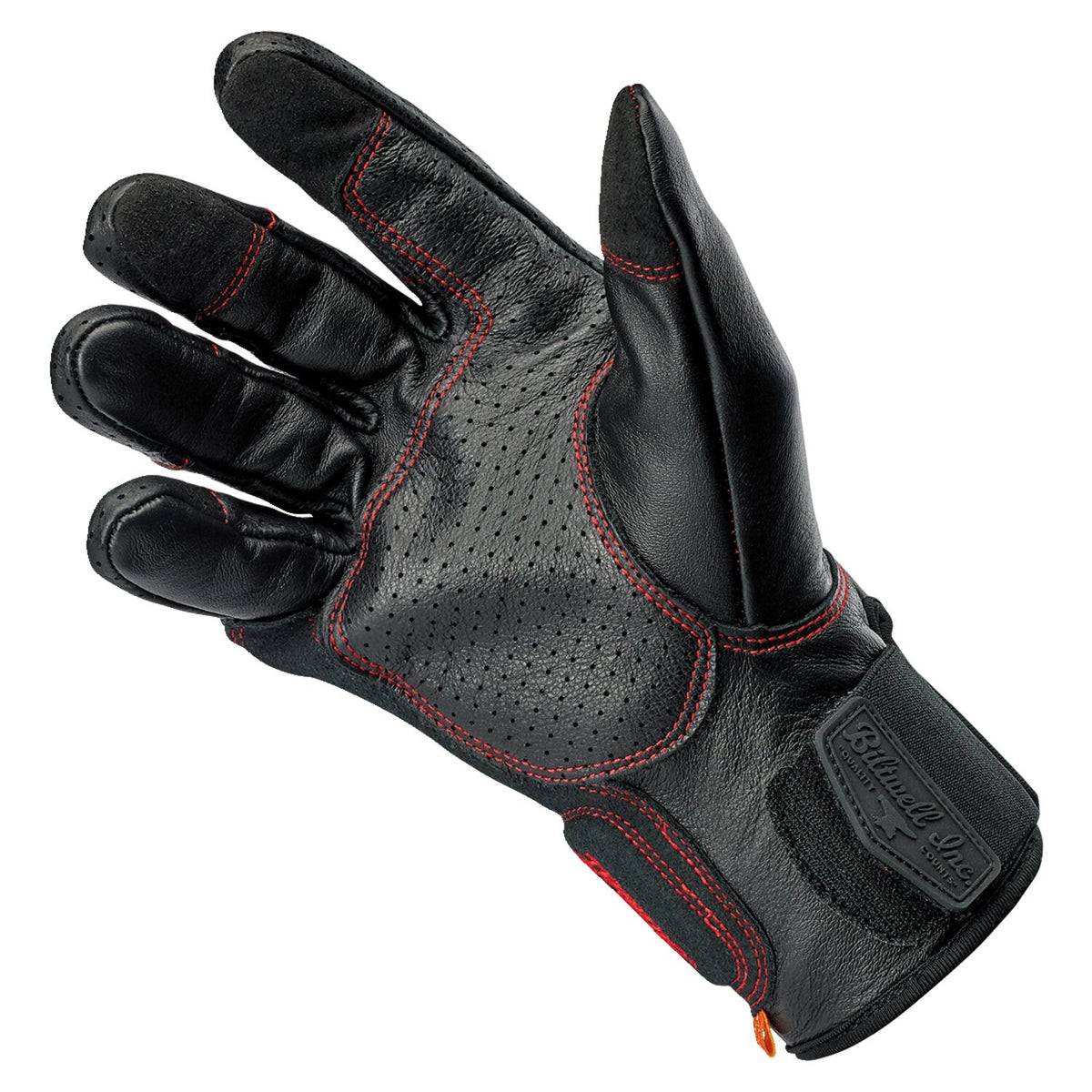 Biltwell Borrego gloves black/redline