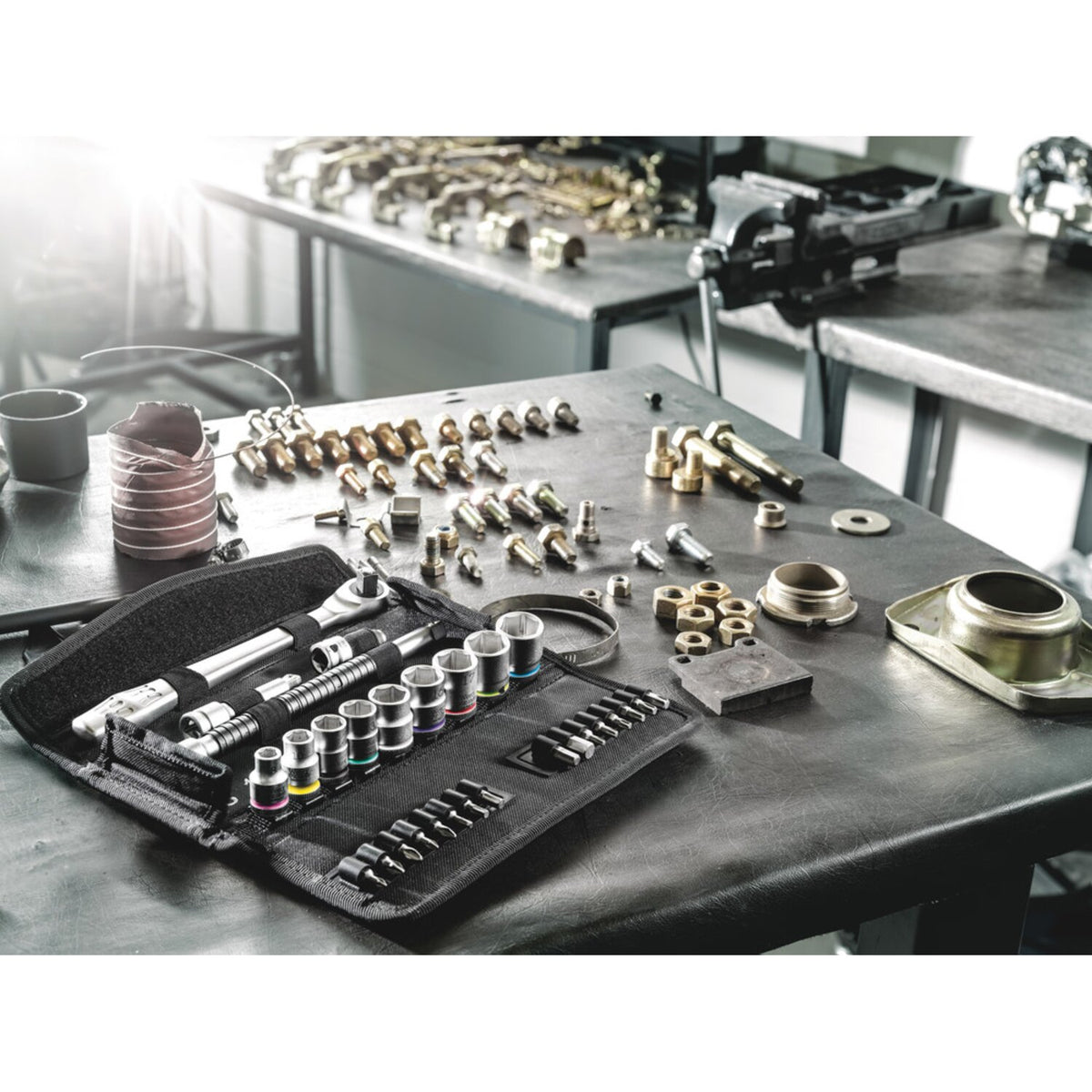 Wera Zyklop metal ratchet kit 29 pcs. 3/8" drive - Metric