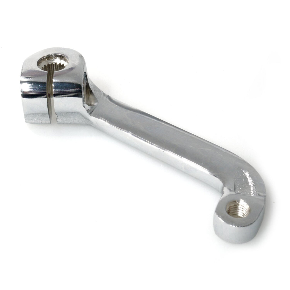 Shifter arm, on transmission. Chrome