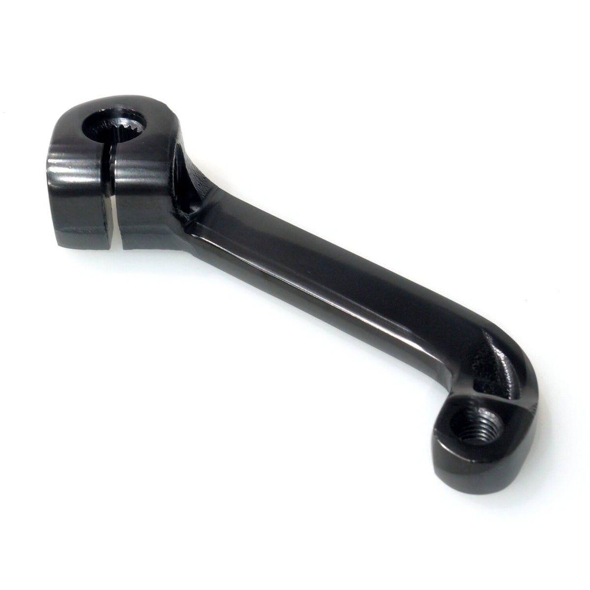 Shifter arm, on transmission. Black