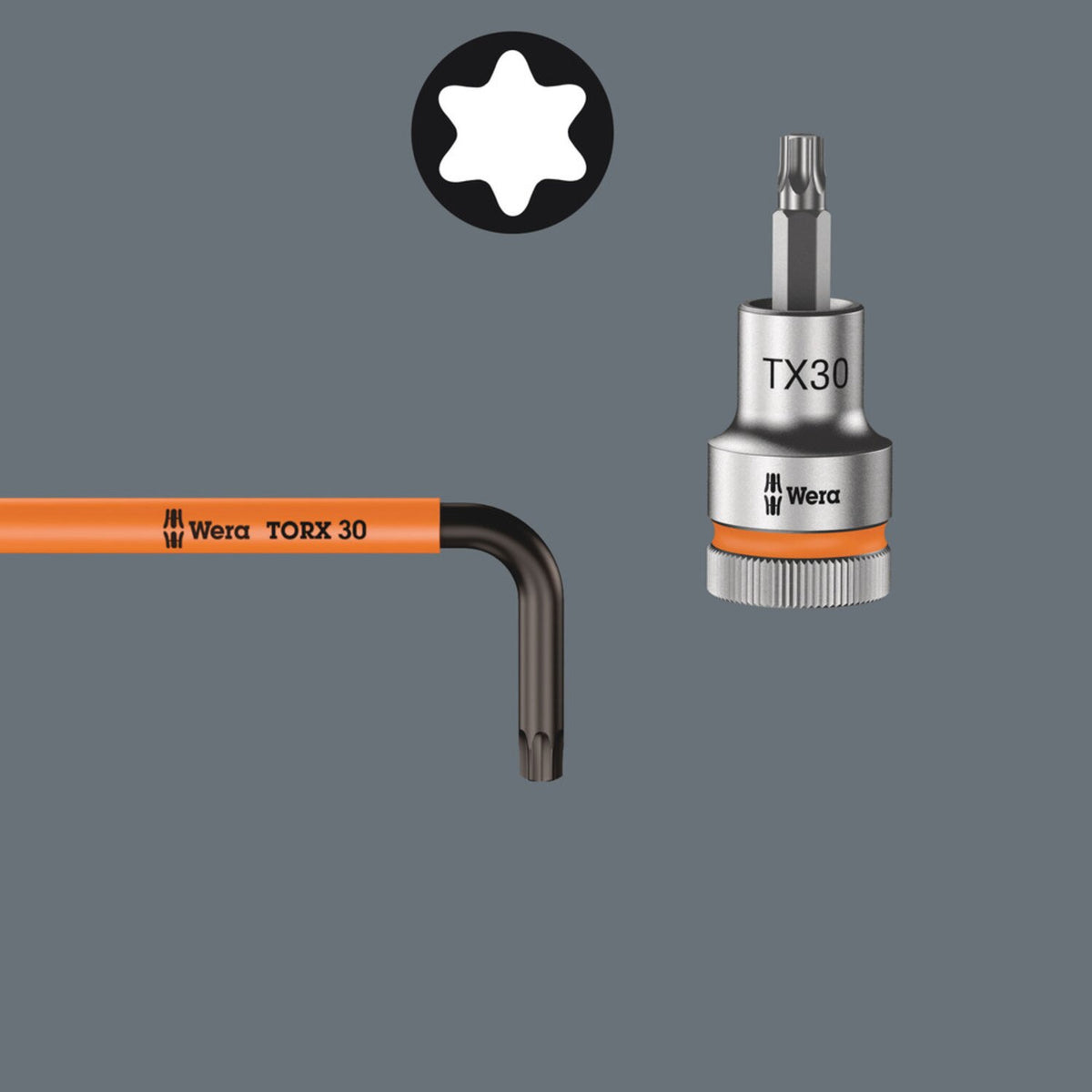 Wera Torx® key multicolor turquoise - TX9