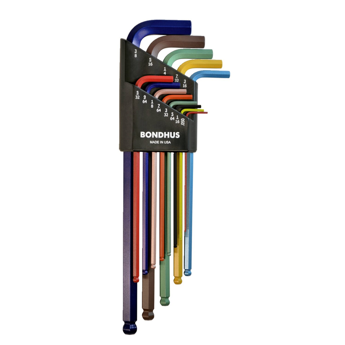 Bondhus, ColorGuard™ allen head/ball-end L-wrench set US