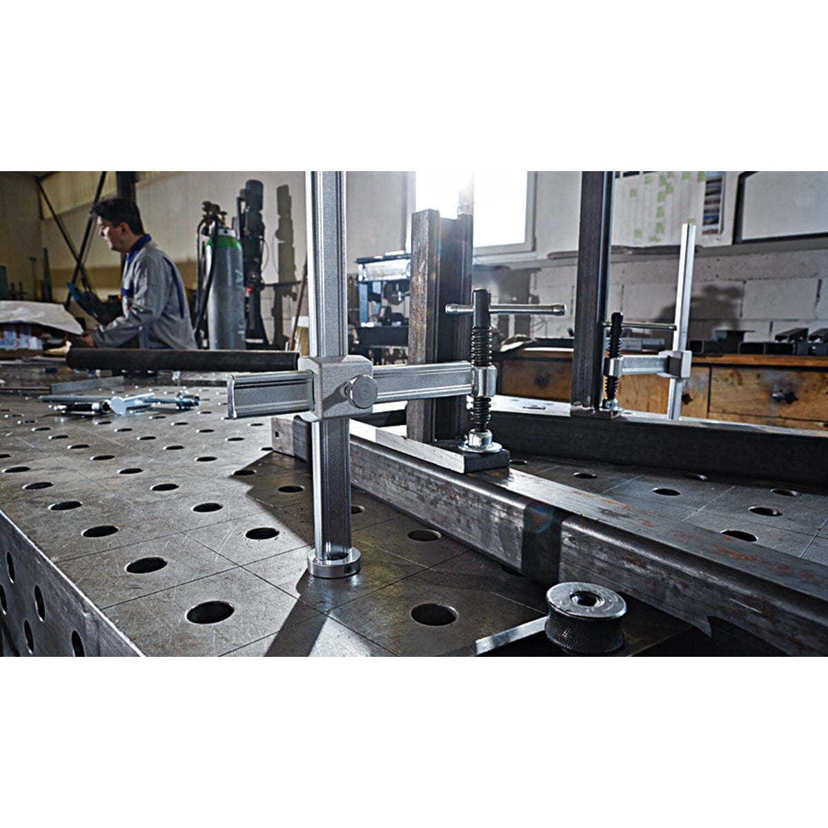 Bessey, clamping element for welding tables TWV