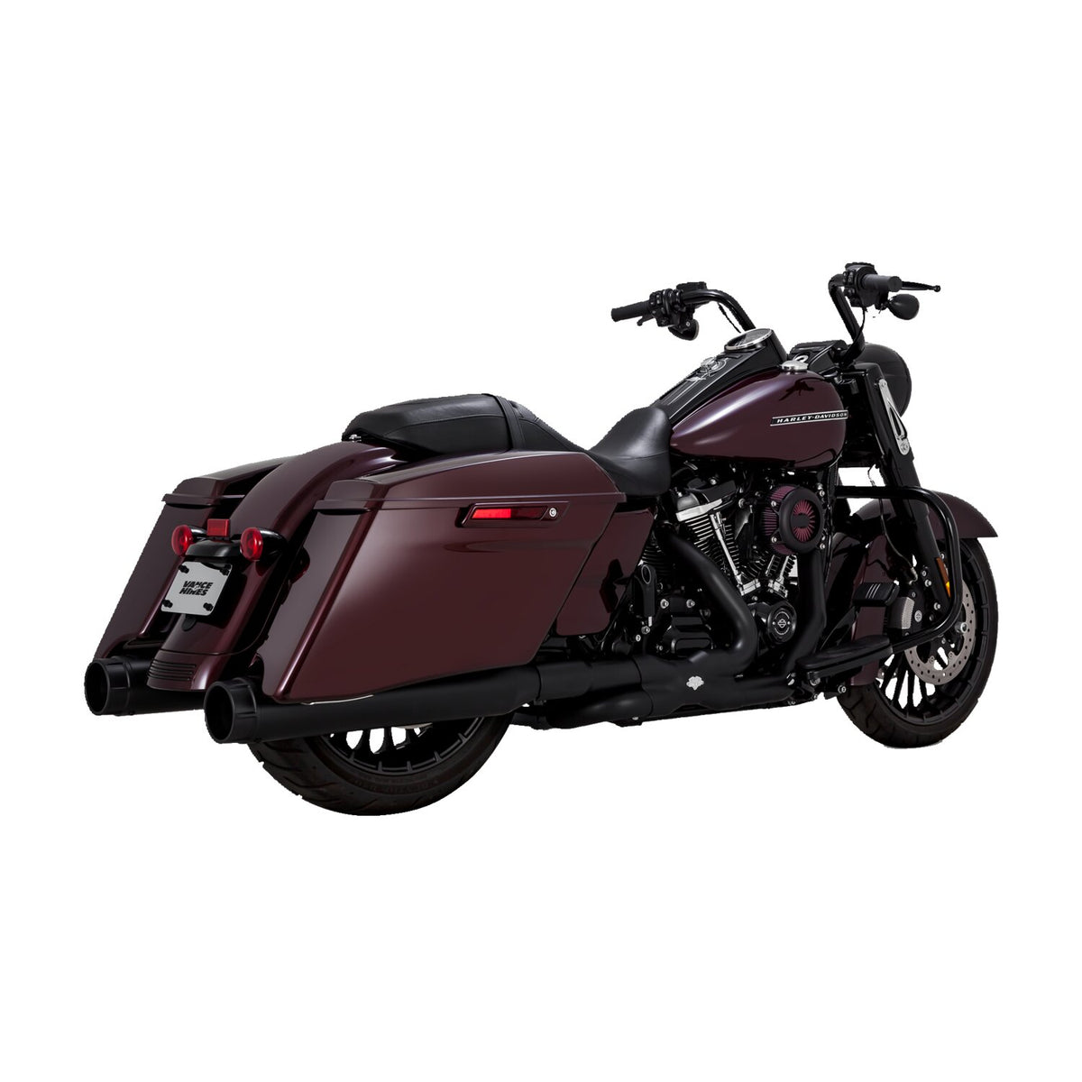 Vance & Hines, Torquer 450 slip-on mufflers. Matte black