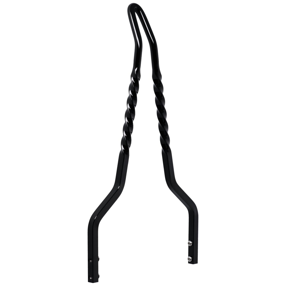 Cycle Visions Twisted Stick sissy bar 18", black