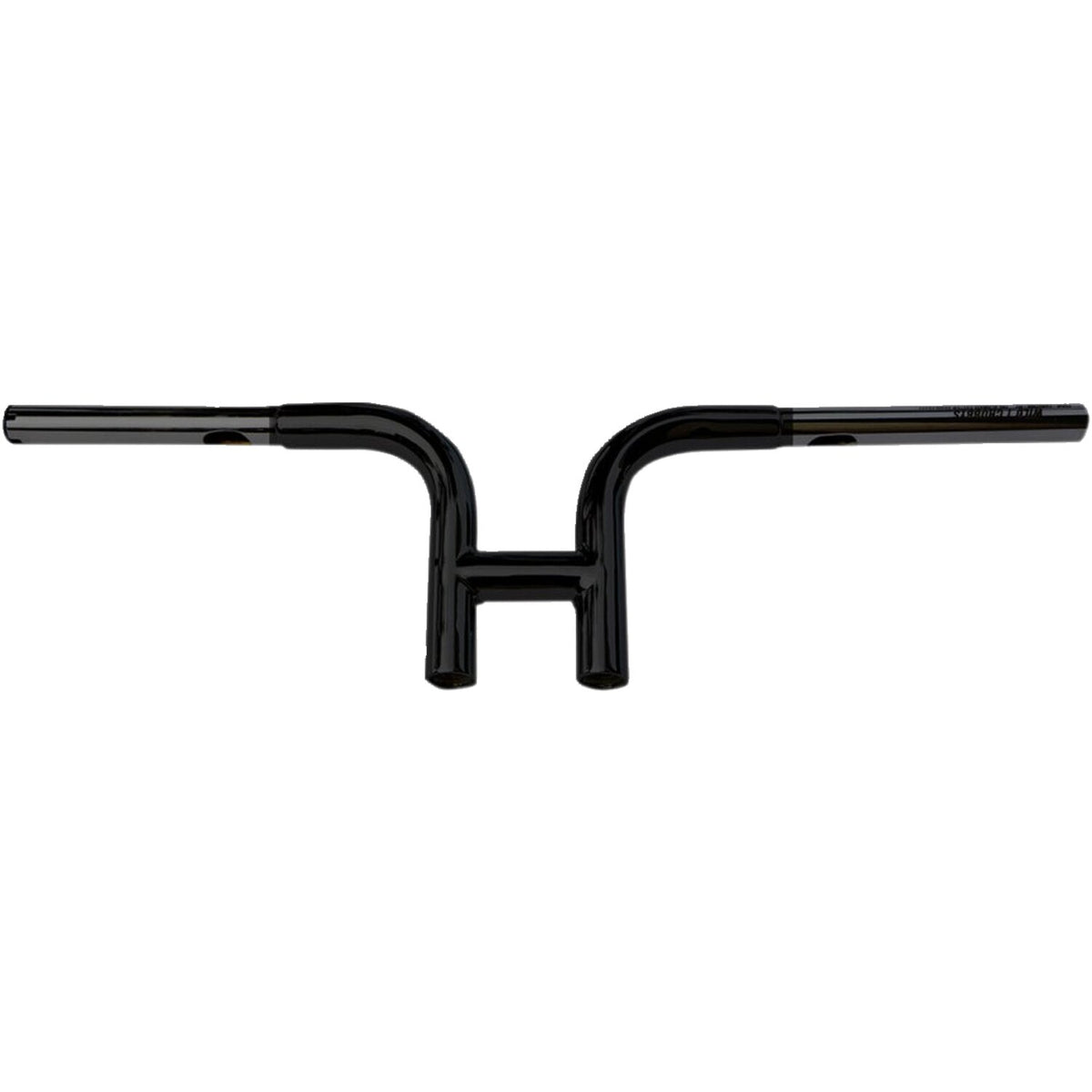 Wild1, 6" Chubby Flat Track bar 1-1/4". Black