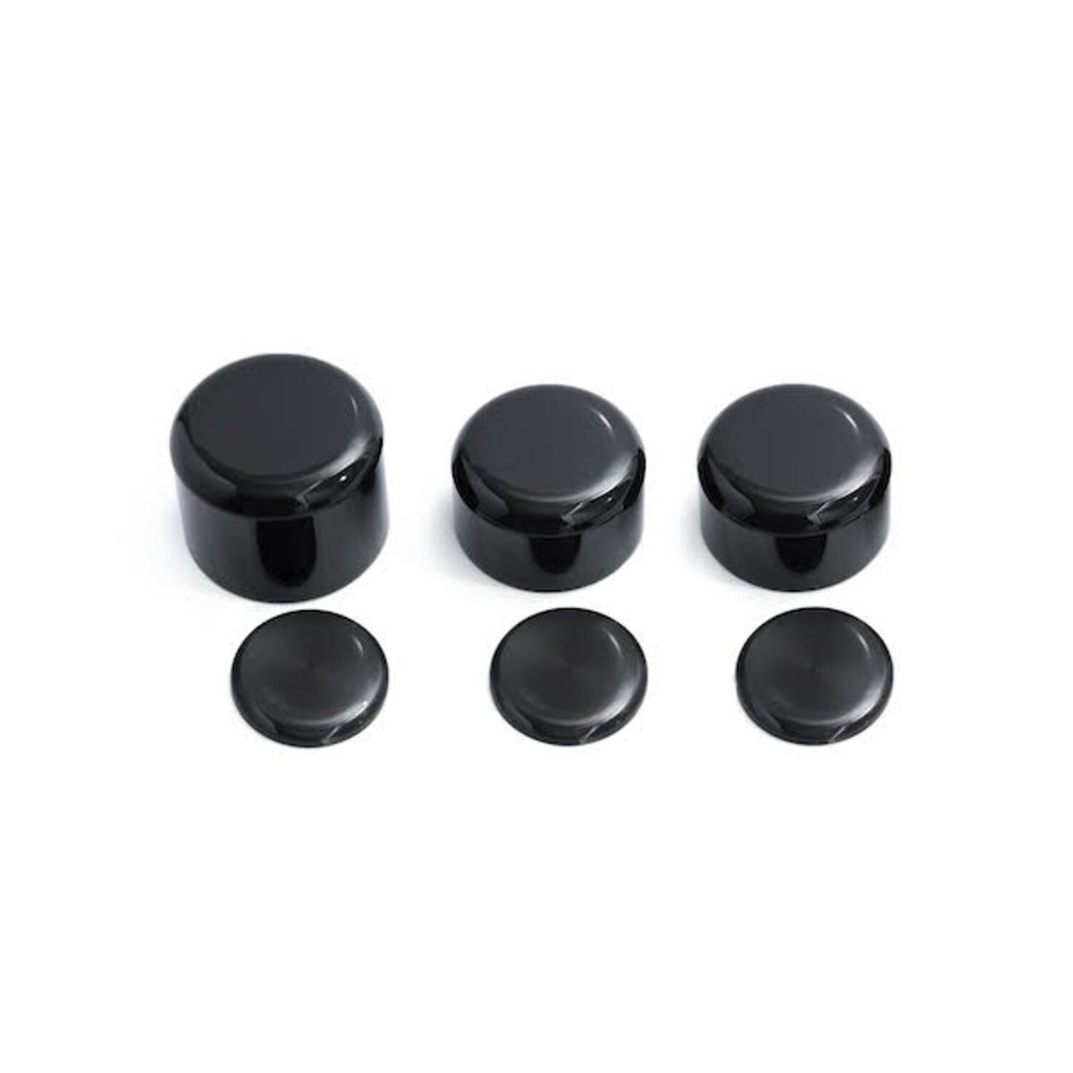 Killer Custom, wheel axle & swingarm cover set. 6-piece
