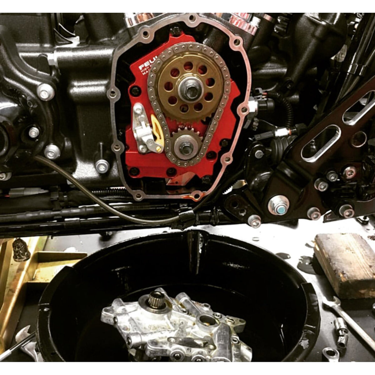 Feuling, high flow cam plate