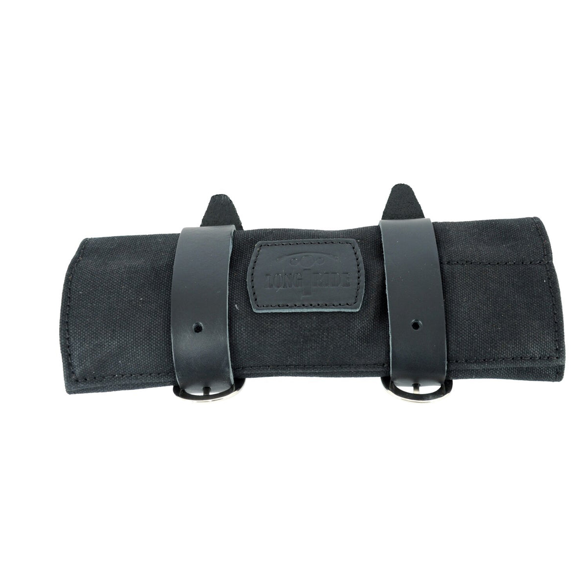 Longride, toolroll waxed cotton. Black