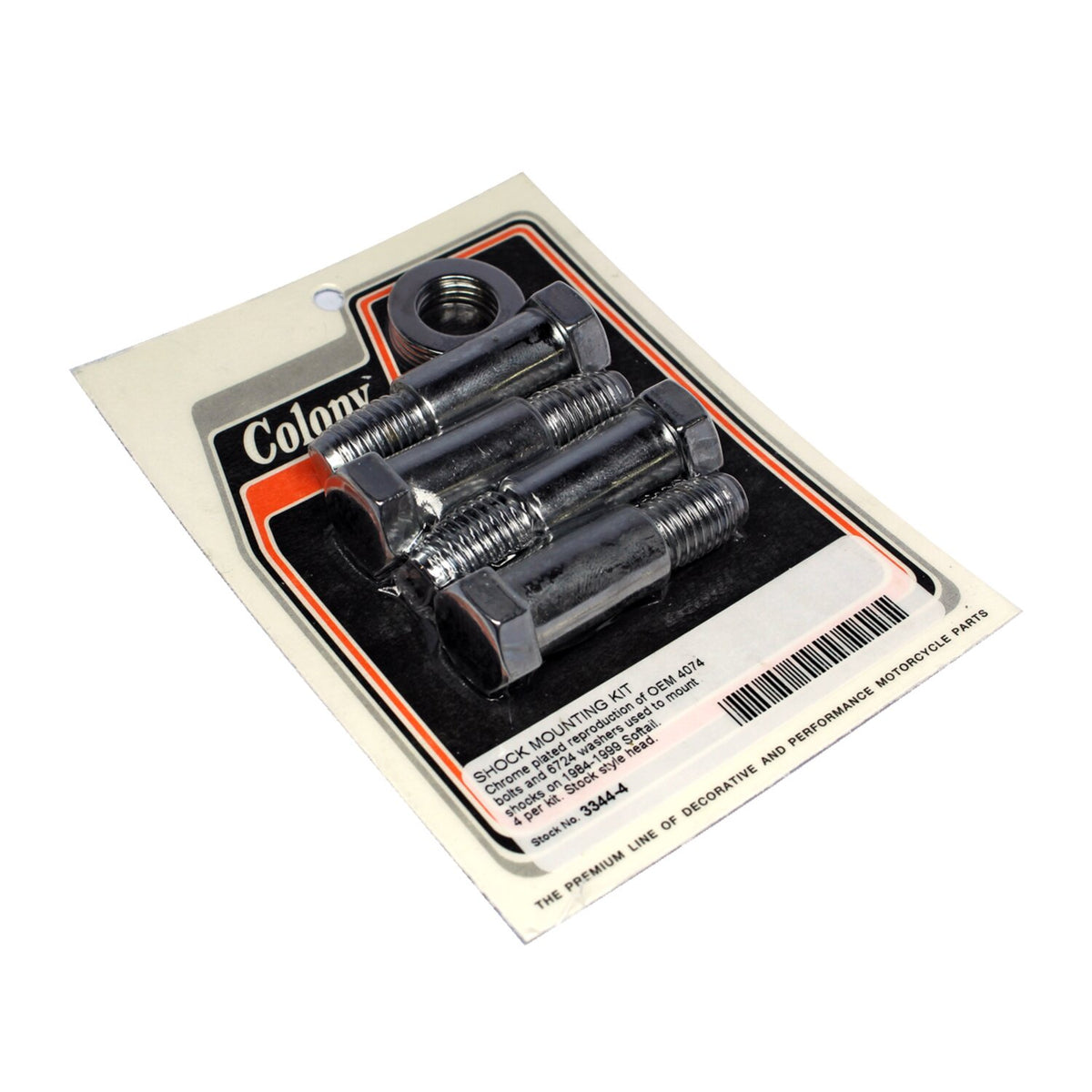 Colony, Softail shock mount kit. Chrome