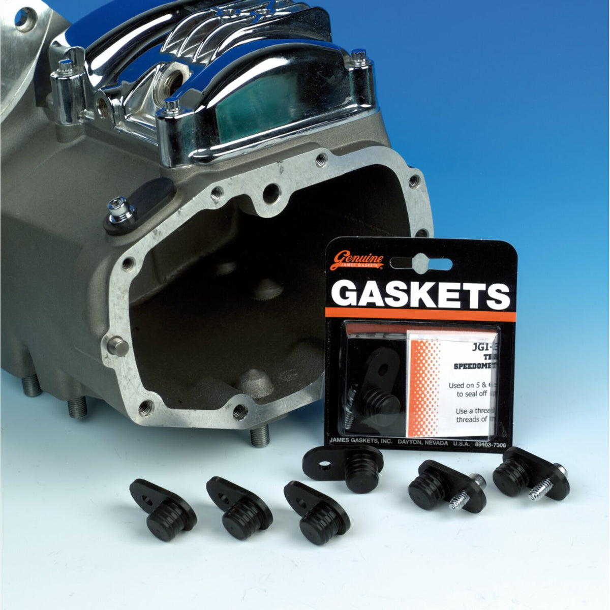 James, speedo drive block-off plug & bolt kit