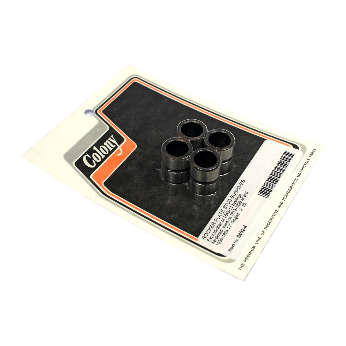 Colony, rocker plate stud bushings