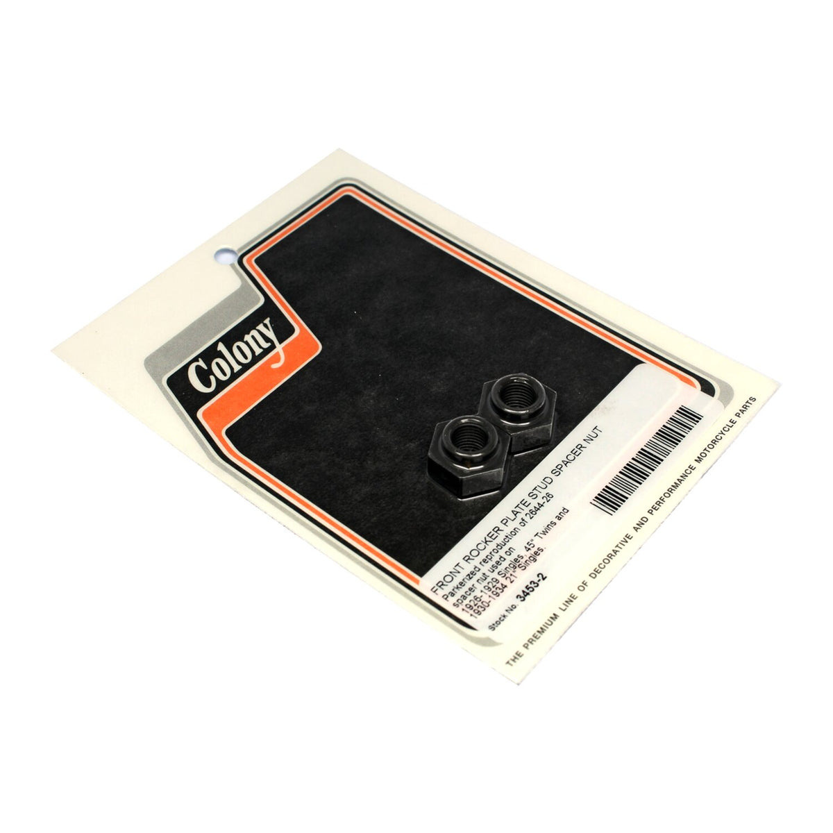 Colony, front rocker plate stud spacer kit