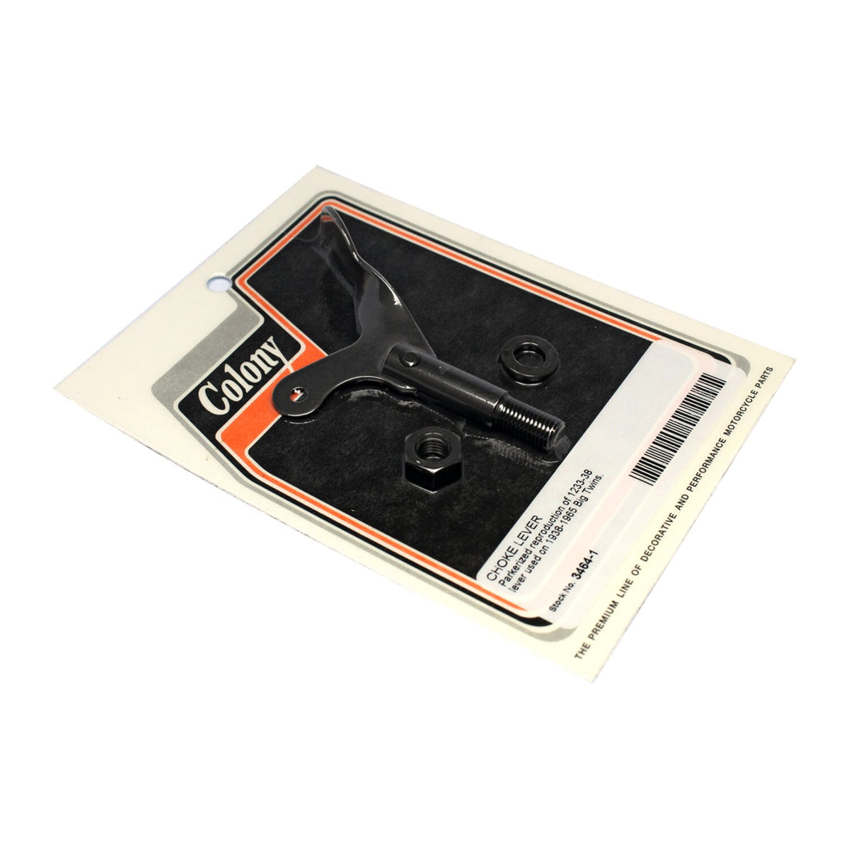Colony, choke lever. Black