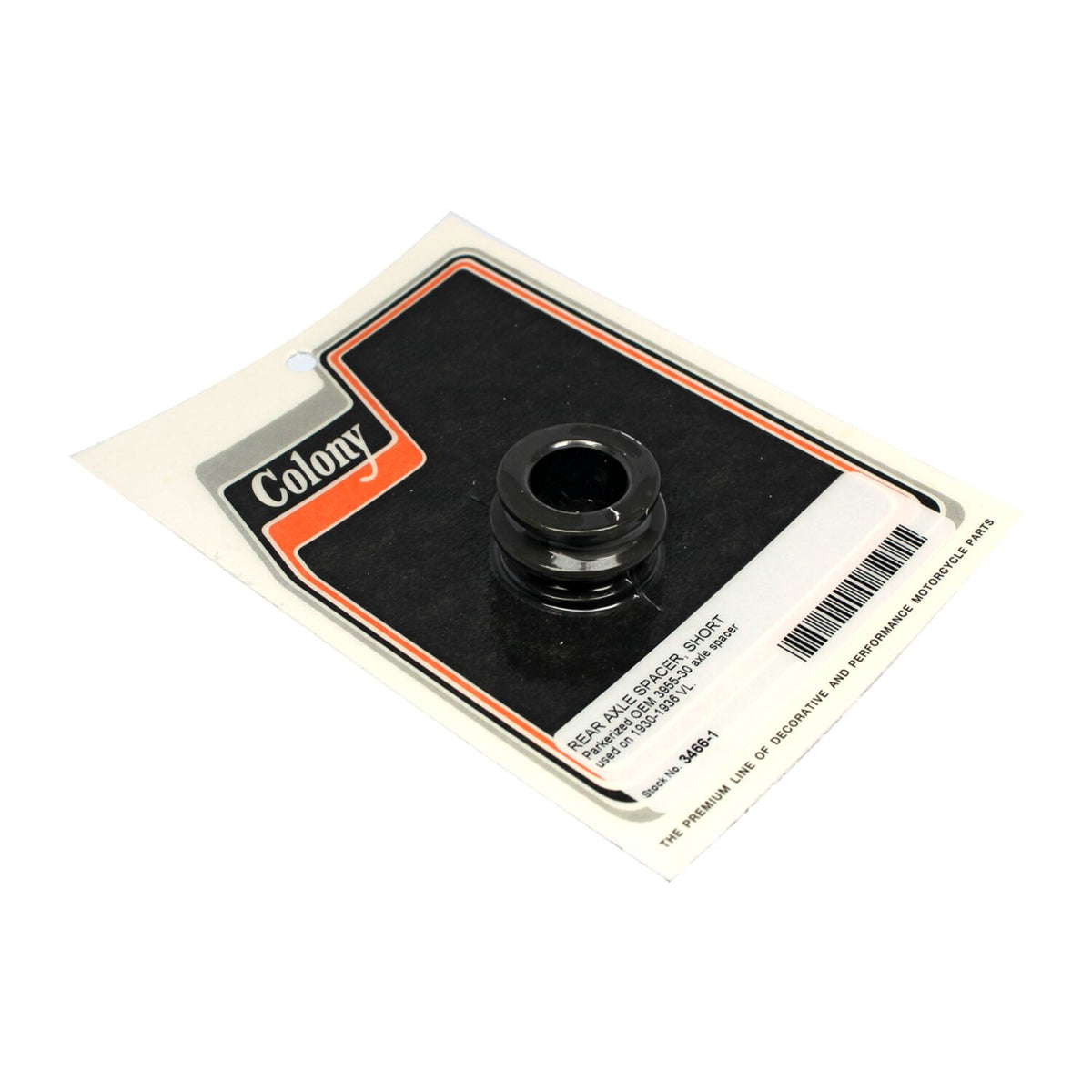 Colony, rear axle spacer short
