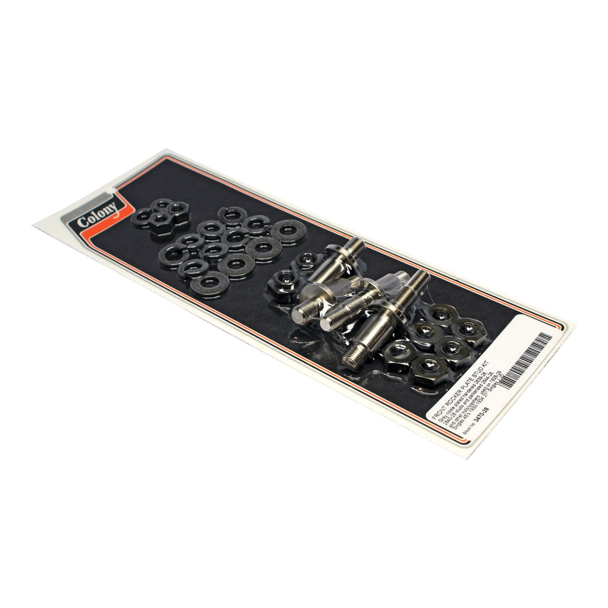Colony, front rocker plate stud kit