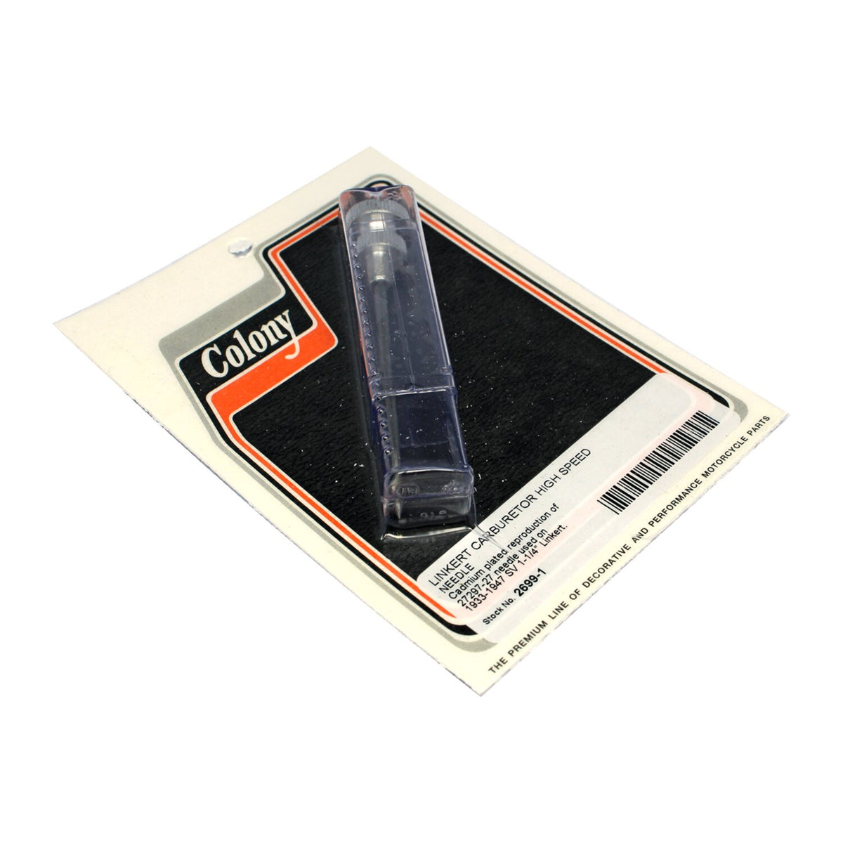 Colony, Linkert adjustable high speed needle