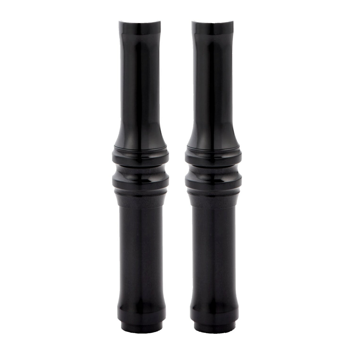 Arlen Ness, TC 10-Gauge pushrod cover set. All black