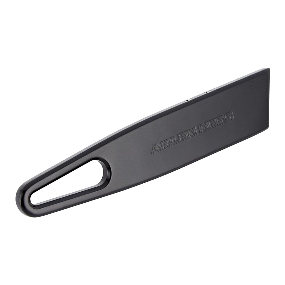 Arlen Ness, bagger kickstand tab extension. Black