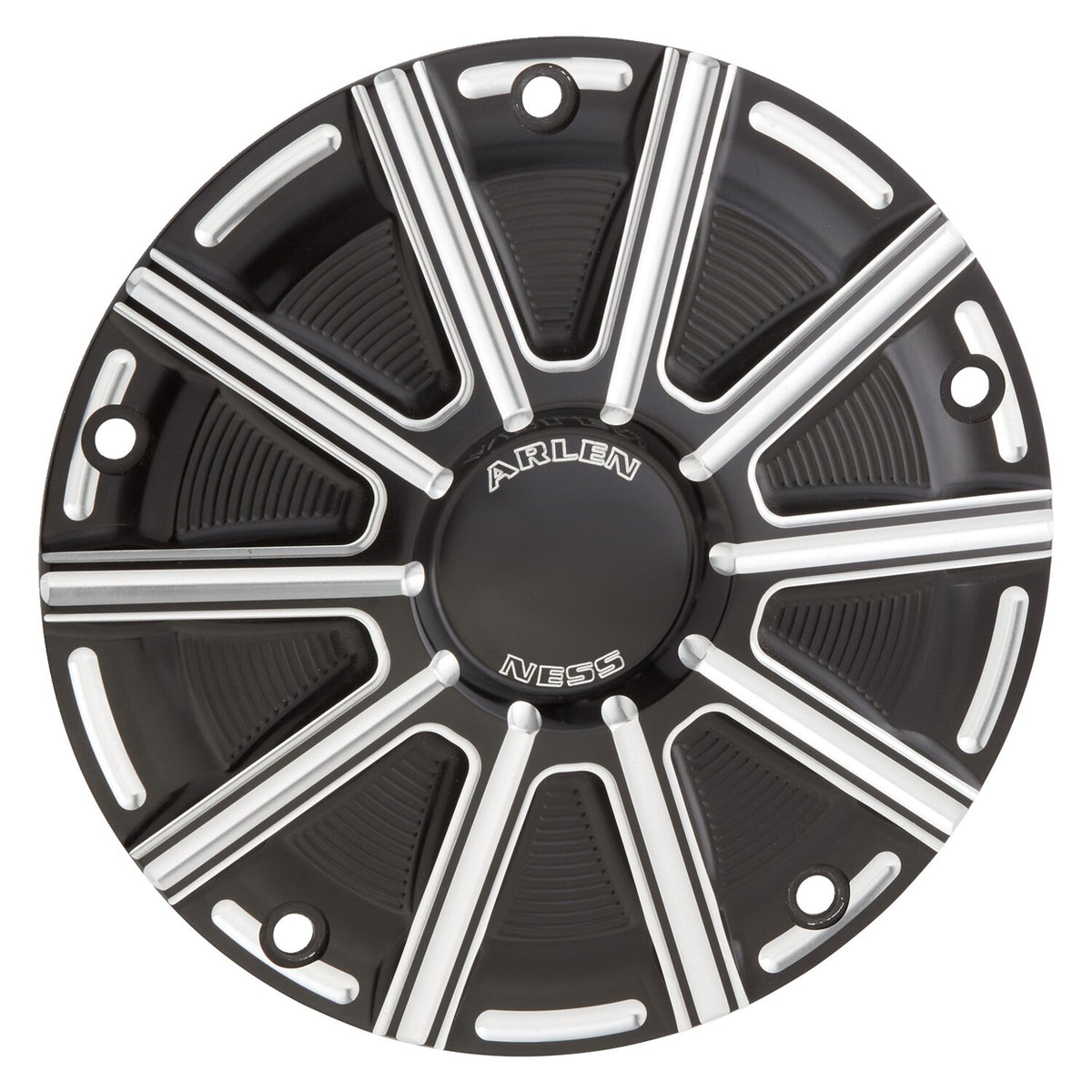 Arlen Ness, 10-Gauge II derby cover. Black Contrast