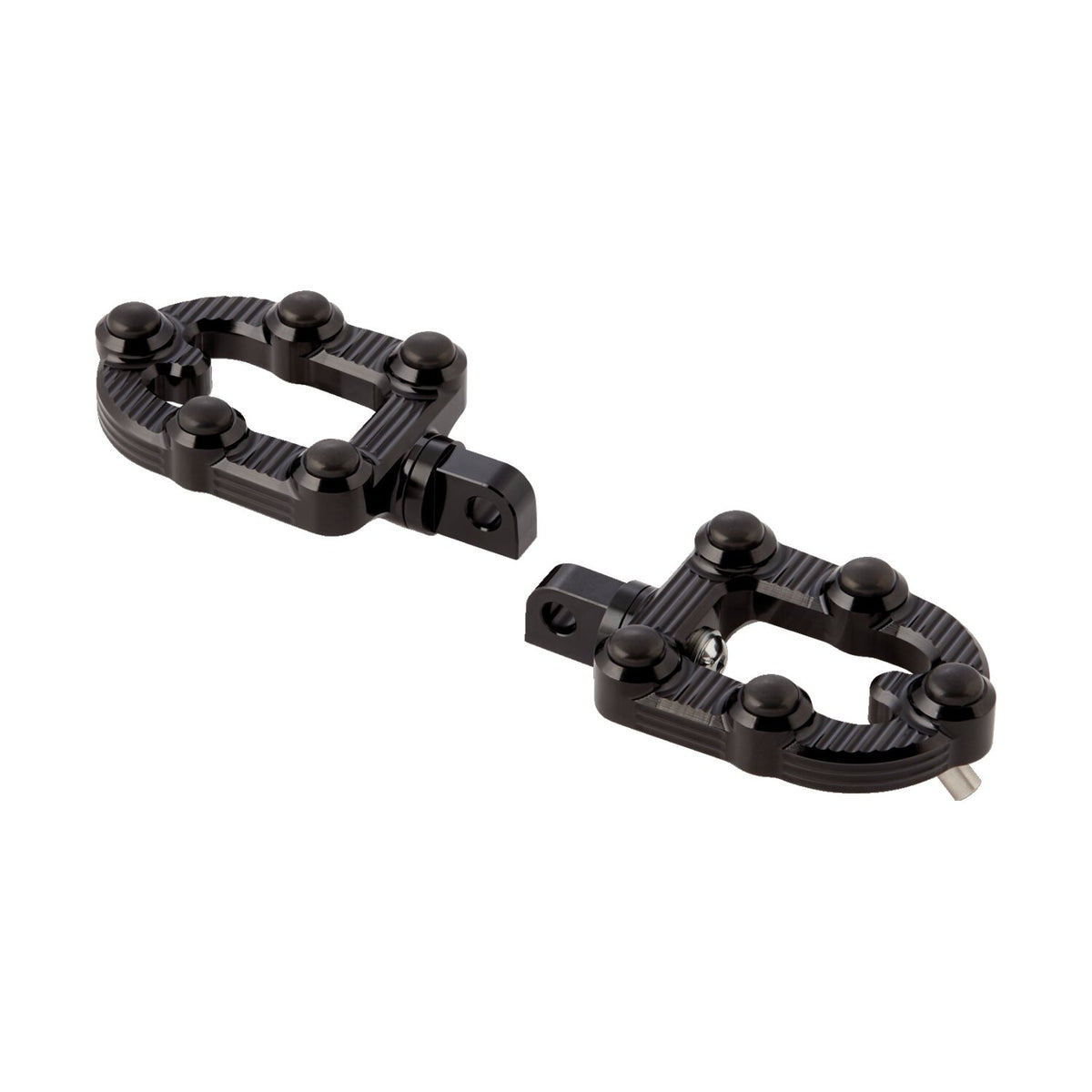 Arlen Ness, MX foot pegs. Black