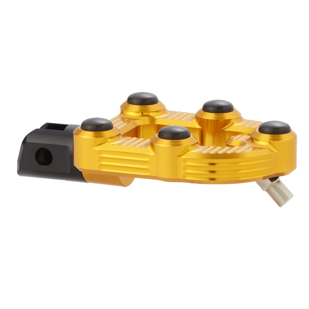 Arlen Ness, MX foot pegs. Gold