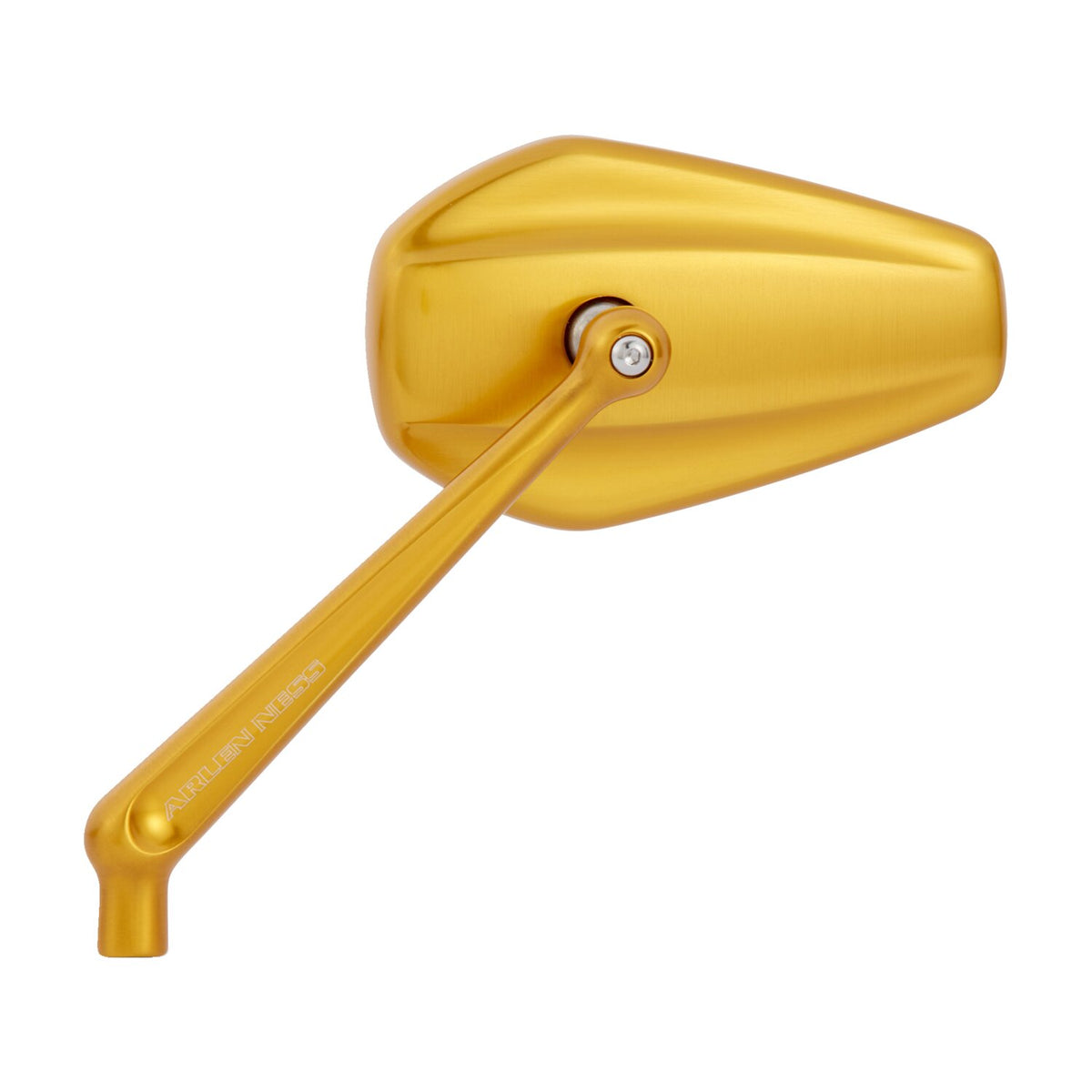 Arlen Ness, Mini stocker billet mirror left gold