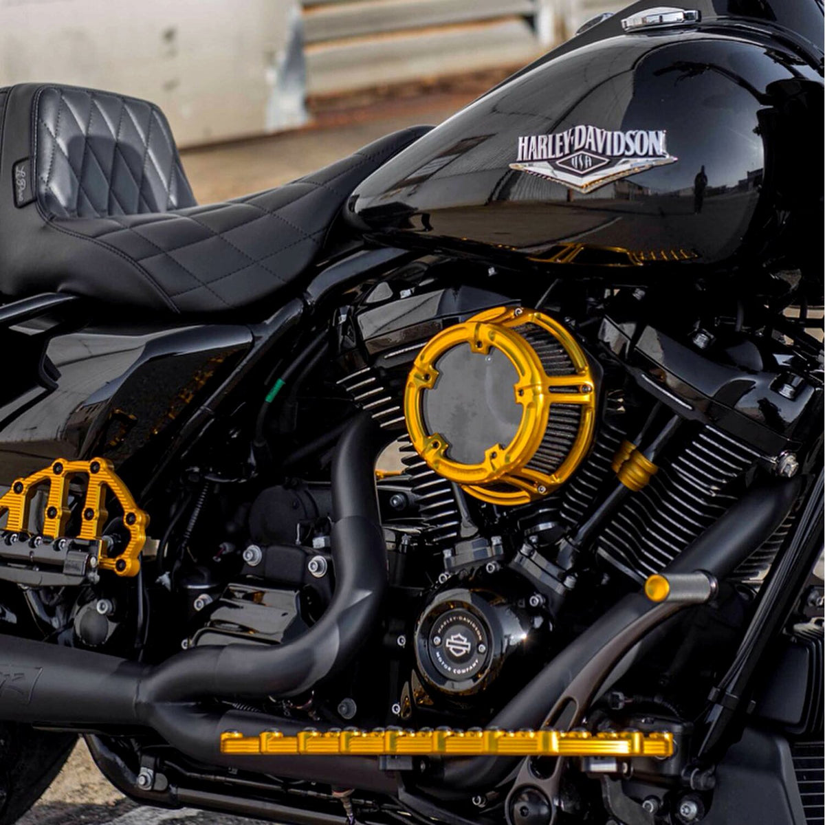 Arlen Ness, Method air cleaner kit. Gold